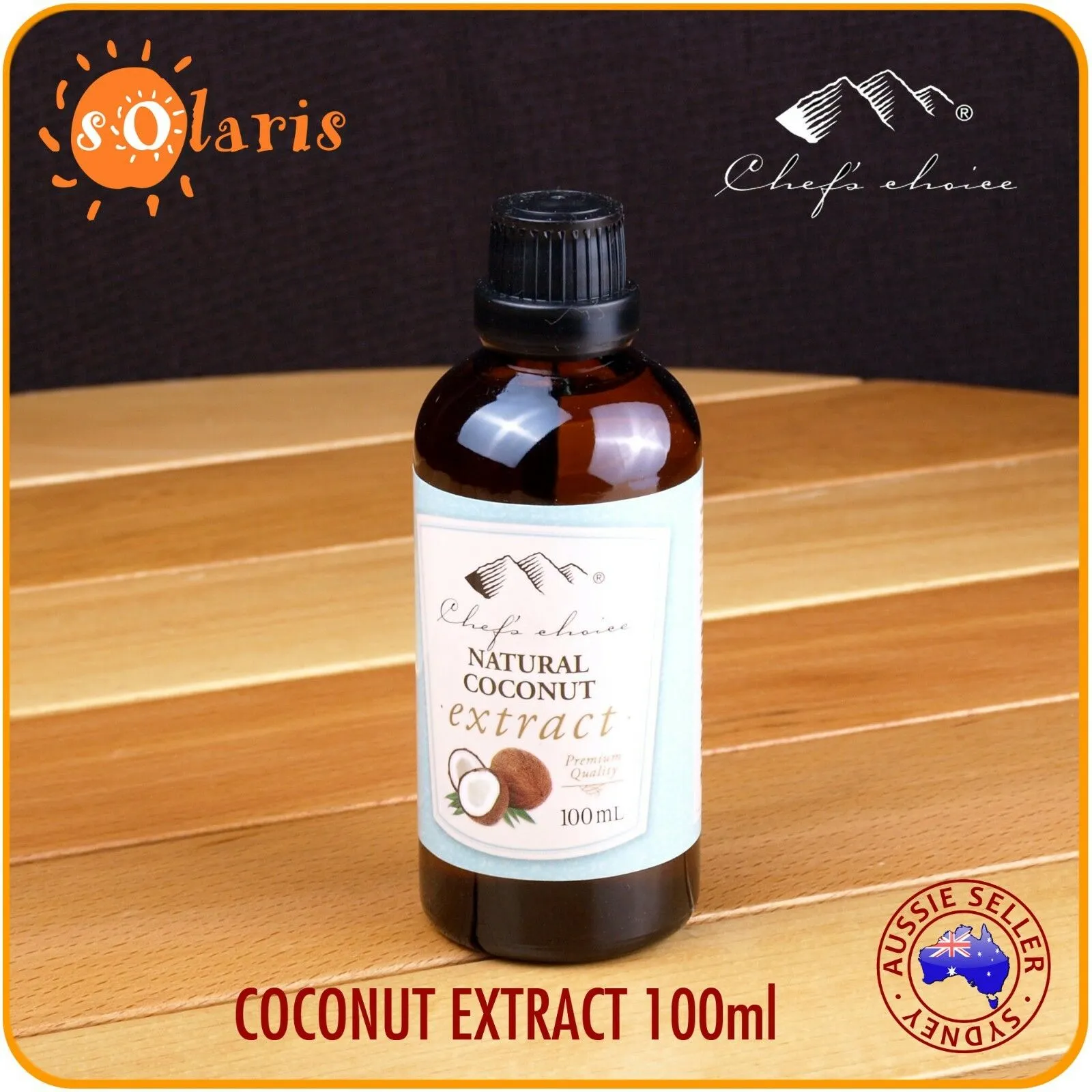 2x 100ml Natural Flavour Extracts Banana Cinnamon Coffee Coconut Hazelnut Lemon