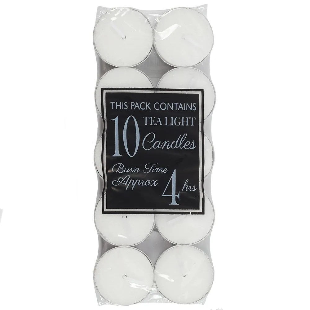 4 Hour Burn Tealights - Pack of 10