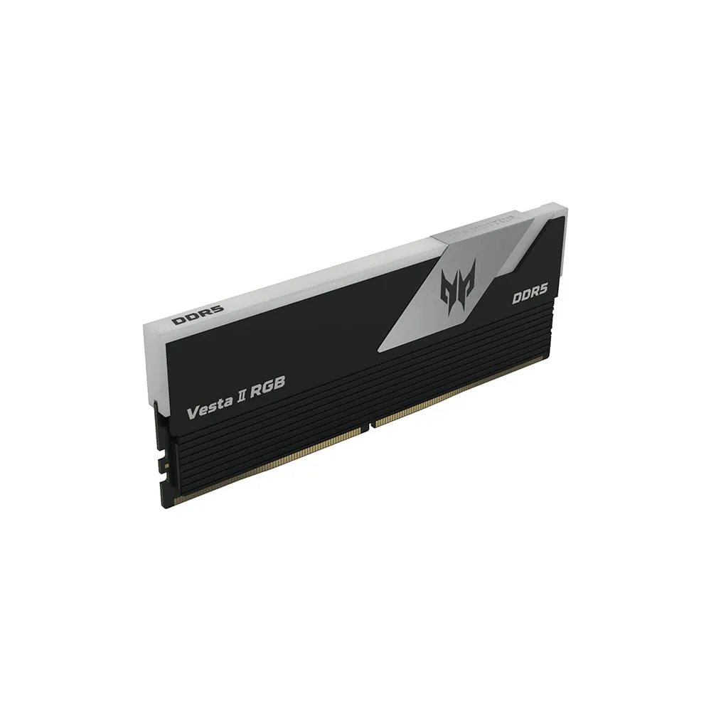 Acer Predator Vesta II memory module, 64 GB DDR5 (2 x 32GB), 6000 MHz, BL.9BWWR.334, black