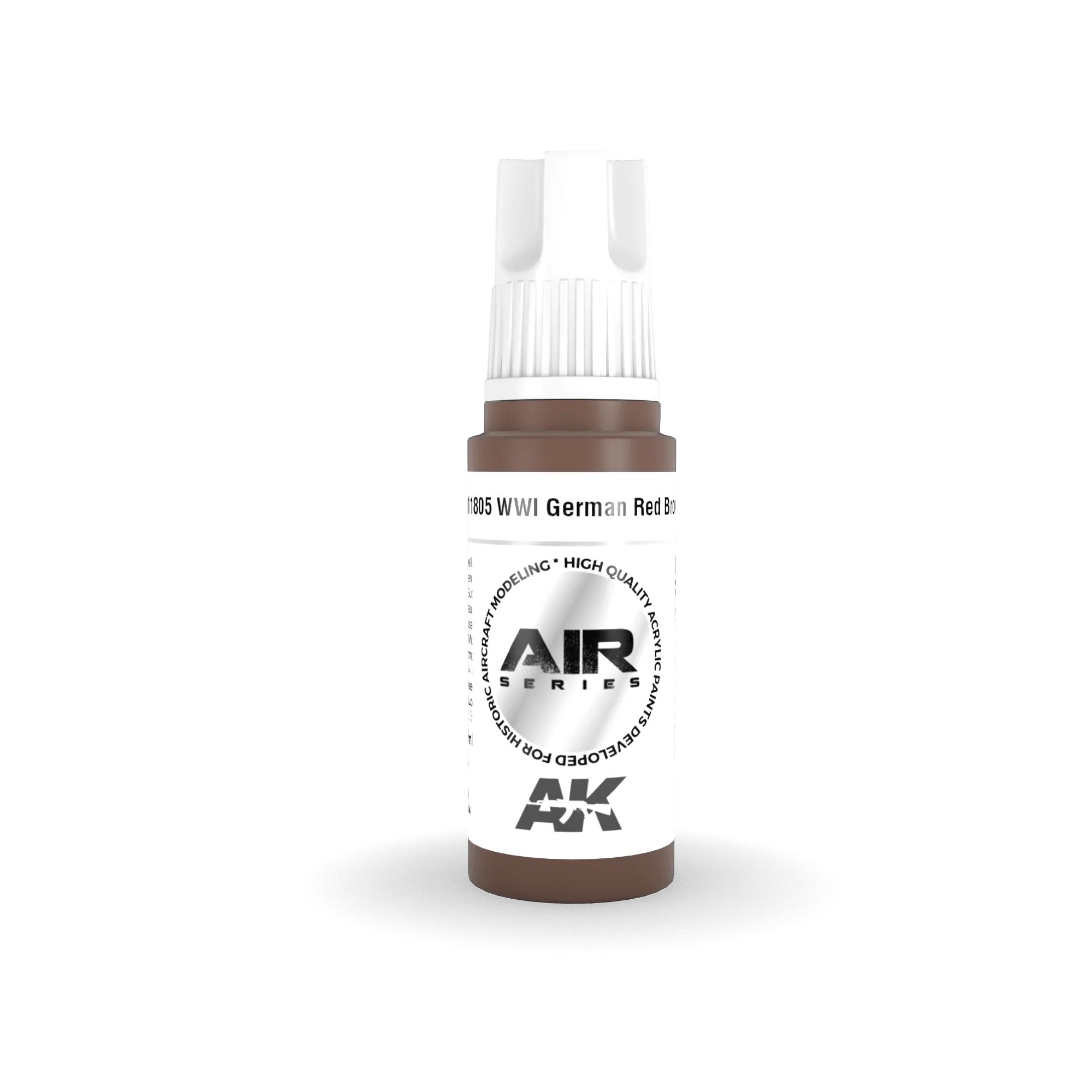 AK Interactive AK11805 3G Air WWI German Red Brown Paint 17ml