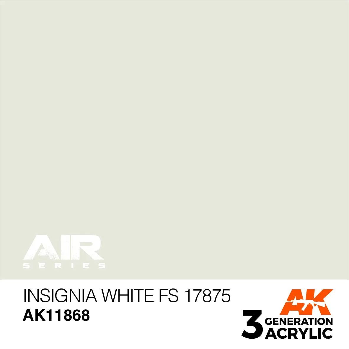 AK Interactive AK11868 3G Air Insignia White FS 17875 Paint 17ml