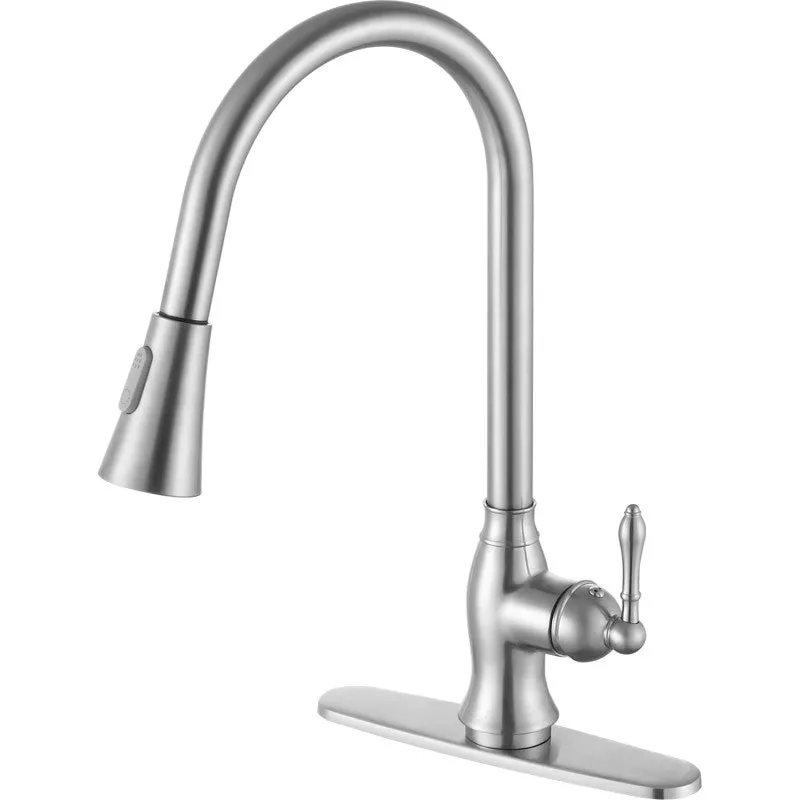 ANZZI Rodeo Single-Handle Pull-Out Sprayer Kitchen Faucet