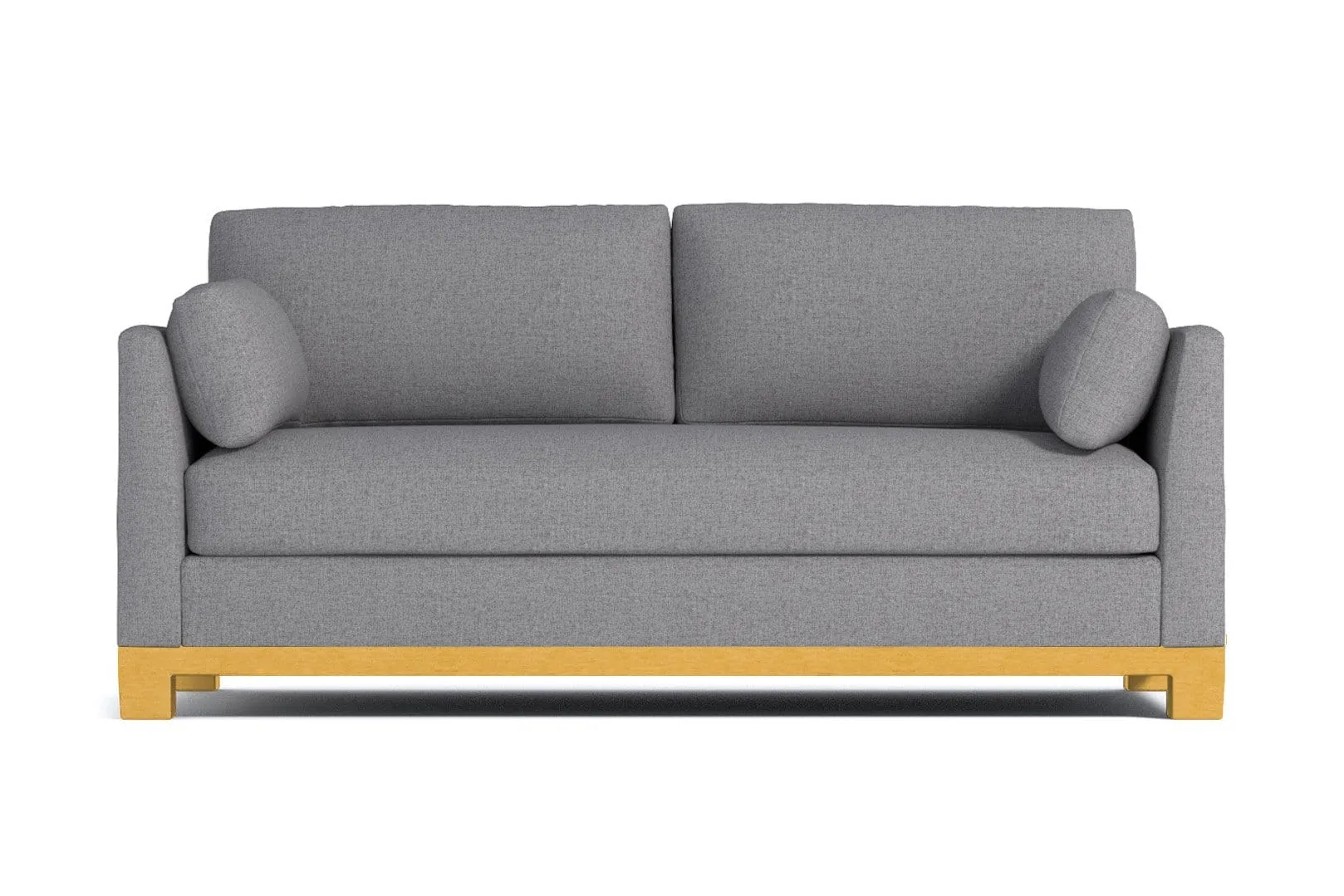 Avalon Queen Size Sleeper Sofa Bed :: Leg Finish: Natural / Sleeper Option: Deluxe Innerspring Mattress