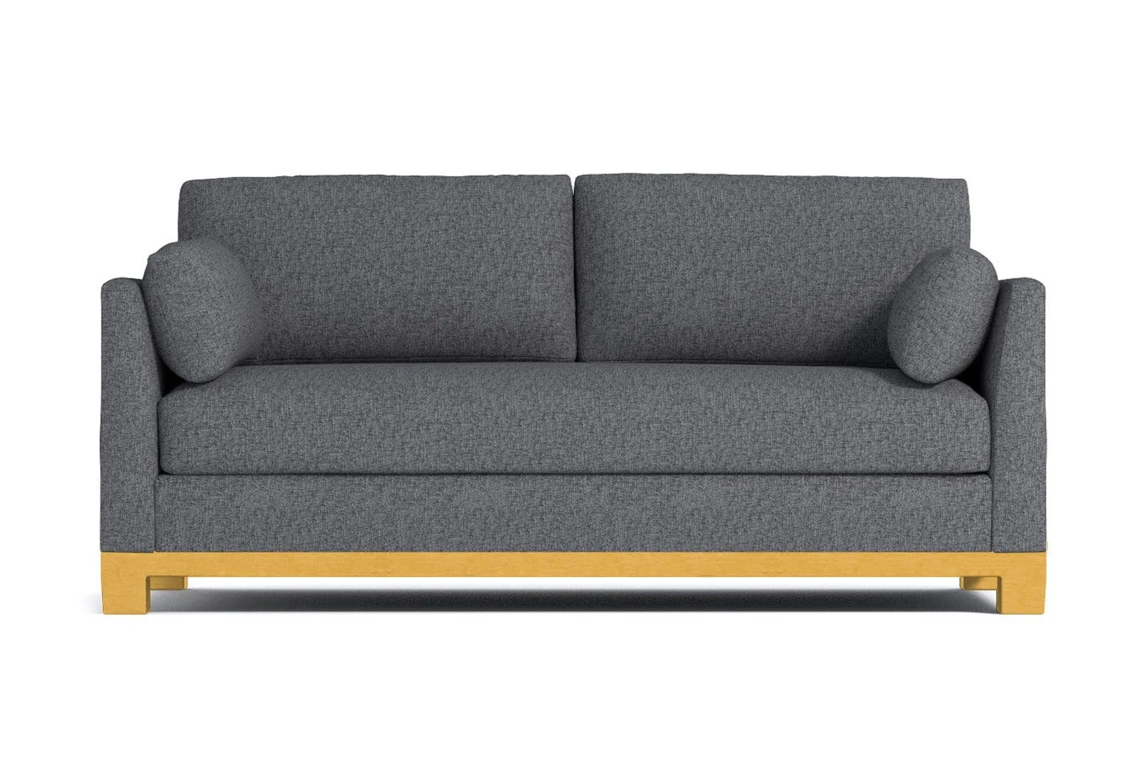 Avalon Queen Size Sleeper Sofa Bed :: Leg Finish: Natural / Sleeper Option: Deluxe Innerspring Mattress