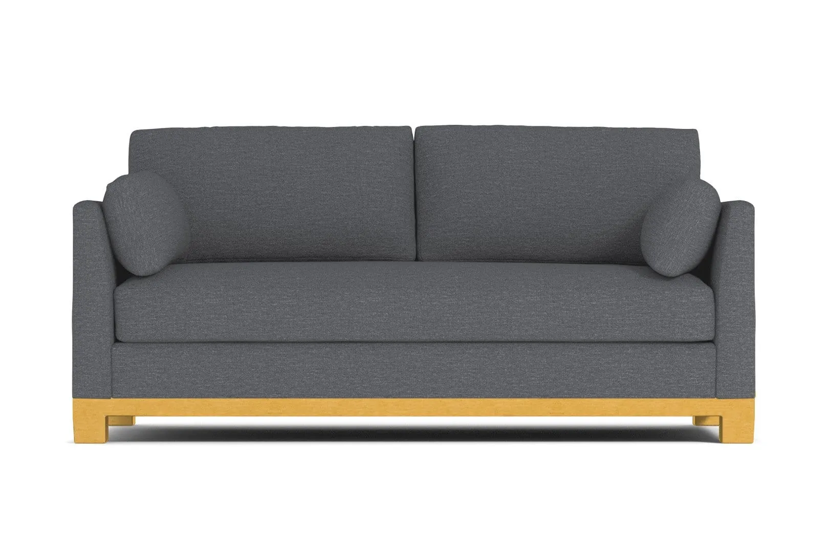 Avalon Queen Size Sleeper Sofa Bed :: Leg Finish: Natural / Sleeper Option: Memory Foam Mattress