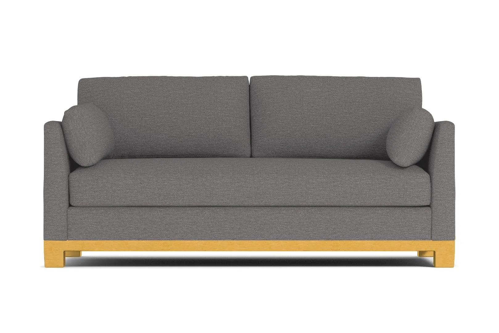 Avalon Queen Size Sleeper Sofa Bed :: Leg Finish: Natural / Sleeper Option: Memory Foam Mattress