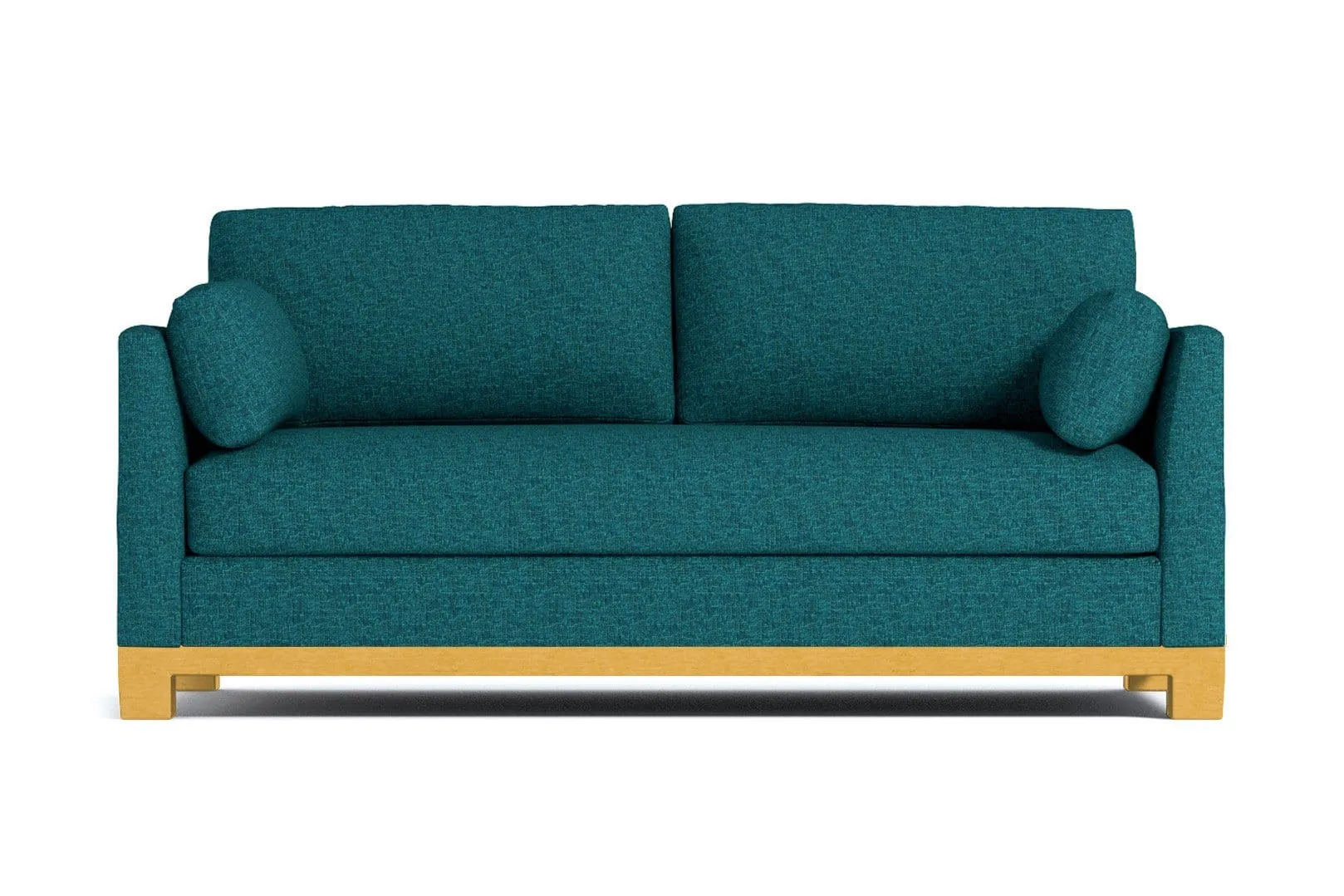 Avalon Queen Size Sleeper Sofa Bed :: Leg Finish: Natural / Sleeper Option: Memory Foam Mattress