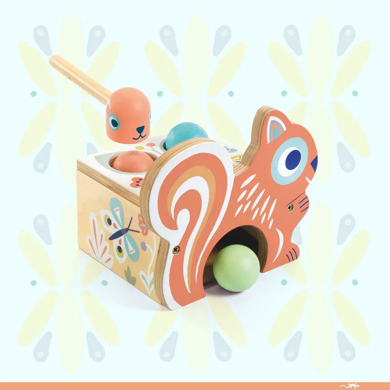 Baby Nut Wooden Tap Tap Game