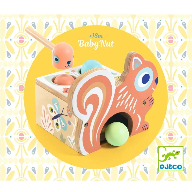 Baby Nut Wooden Tap Tap Game