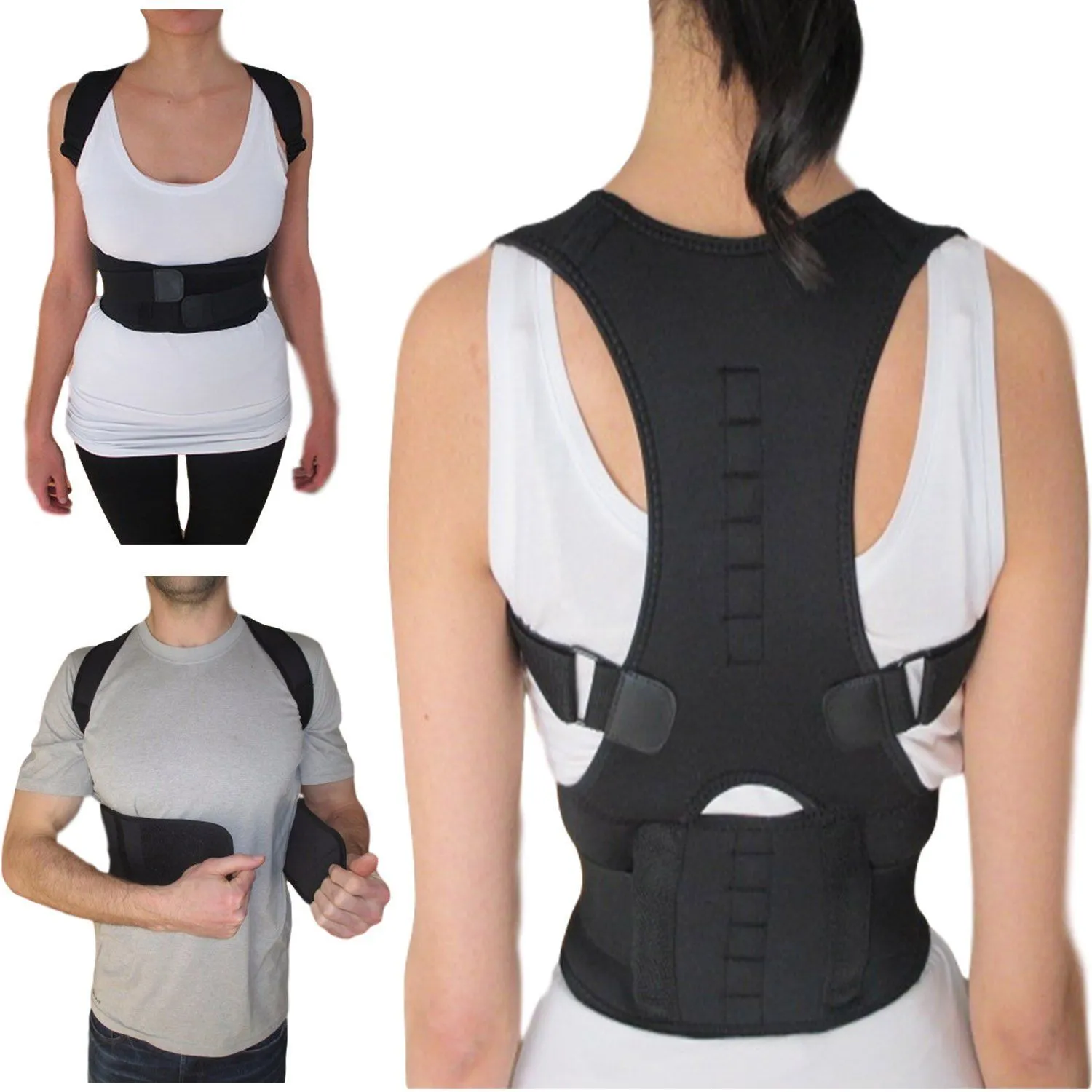 Back Brace for Posture Support ~ Scoliosis Corrector Thoracic Pain Relief