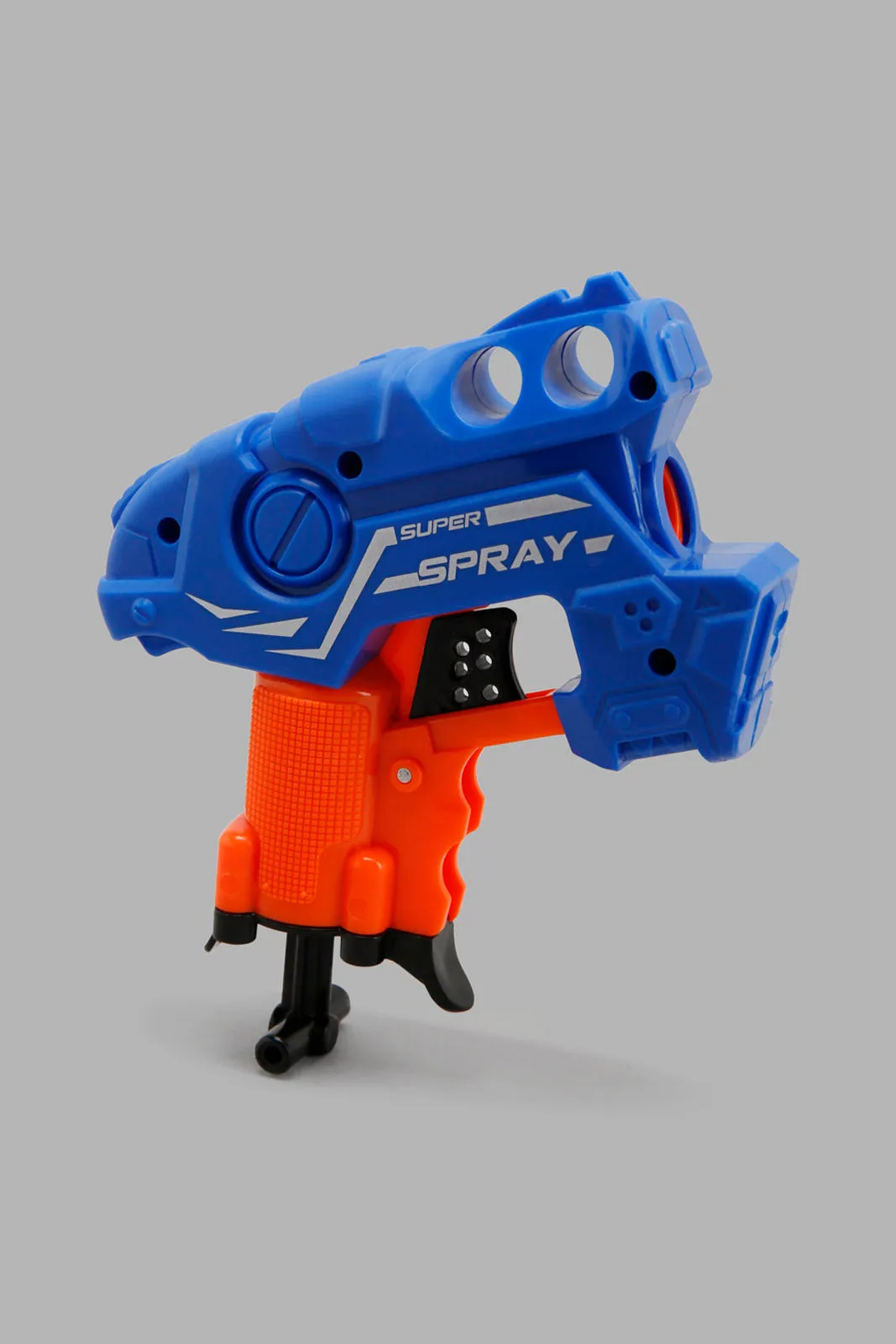 Boys Blue And Orange Gun With Soft Bullets (4 Piece)