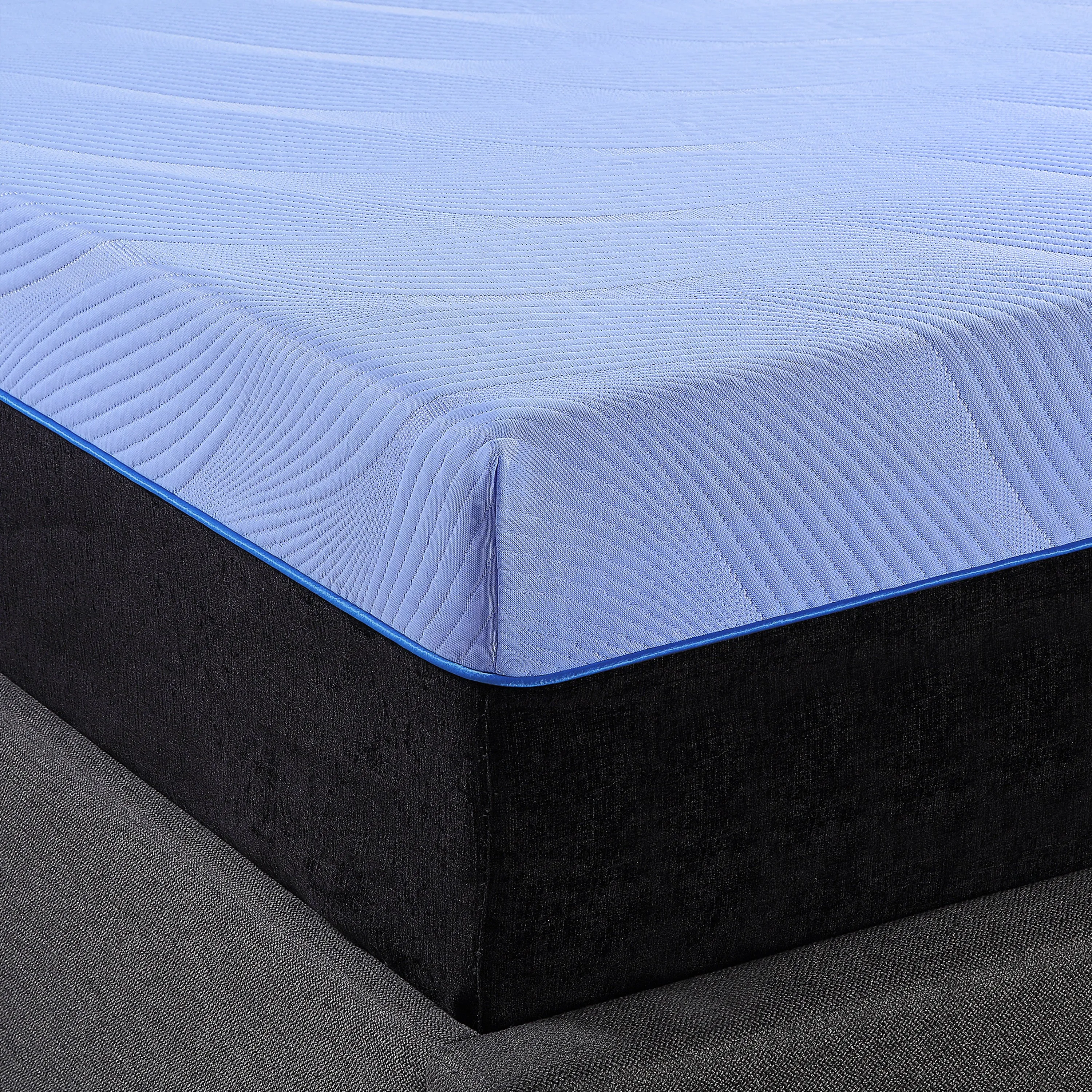 Bridgevine Home 12 inch Refresh Hybrid Cooling Fast Responding Latex Foam and Coil Kids Mattress, Twin XL Size