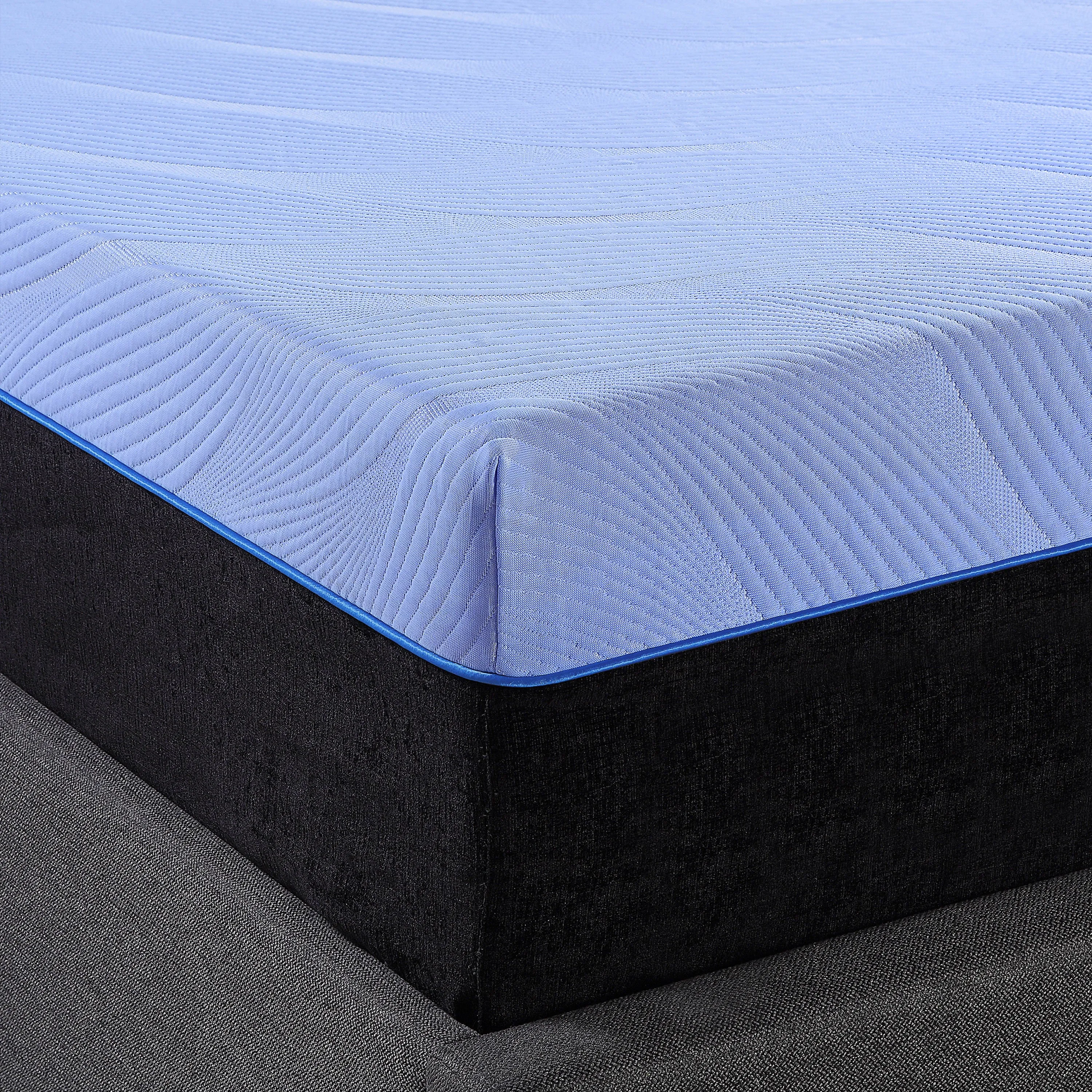 Bridgevine Home 12 inch Refresh Hybrid Cooling GelCare Memory Foam and Coil Adult Mattress, Full Size