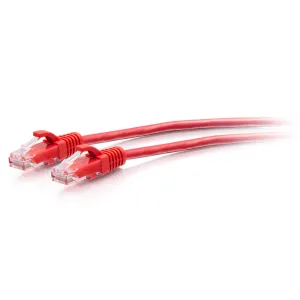 C2g 5Ft (1.5M) Cat6a Snagless Unshielded (Utp) Slim Ethernet Network Patch Cable - Red - Patch Cable - Rj-45 (M) To Rj-4