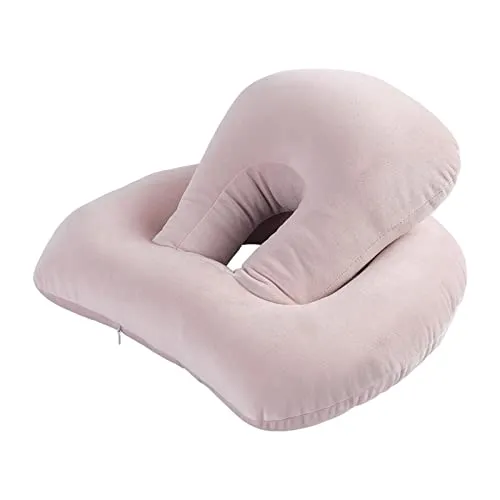 CALANDIS® Memory Foam Explosions Octopus Nap Pillow Support for Office Travelling Desk Peach Pink | 1Xnap Pillow