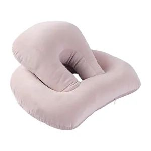 CALANDIS® Memory Foam Explosions Octopus Nap Pillow Support for Office Travelling Desk Peach Pink | 1Xnap Pillow