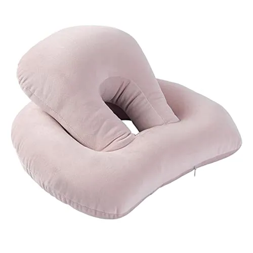 CALANDIS® Memory Foam Explosions Octopus Nap Pillow Support for Office Travelling Desk Peach Pink | 1Xnap Pillow