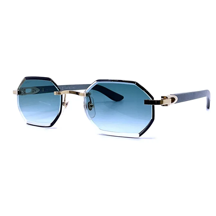 Cartier Wood Frame Sunglasses (Tiffany) - CCT0439S004