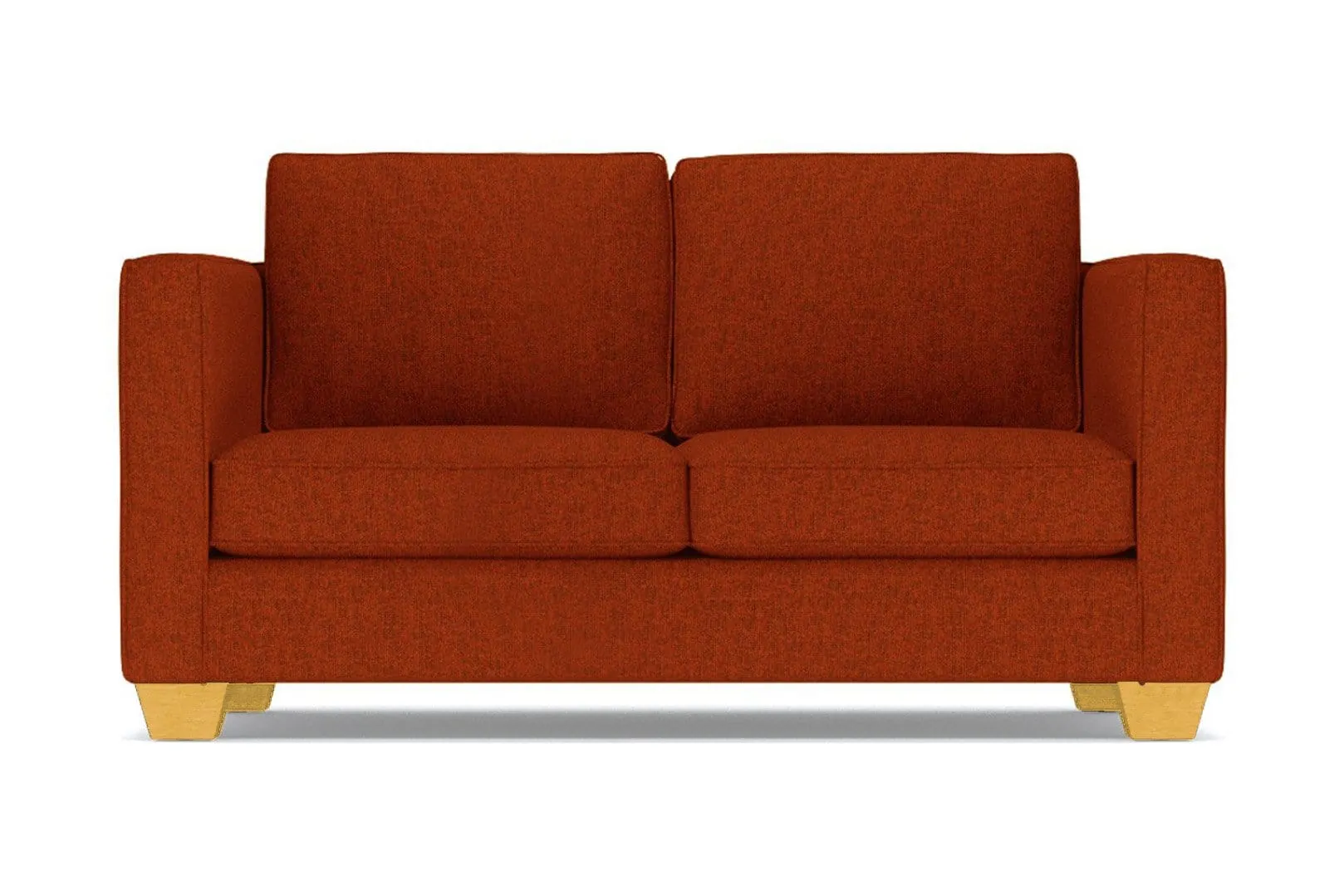 Catalina Apartment Size Sleeper Sofa Bed :: Leg Finish: Natural / Sleeper Option: Memory Foam Mattress