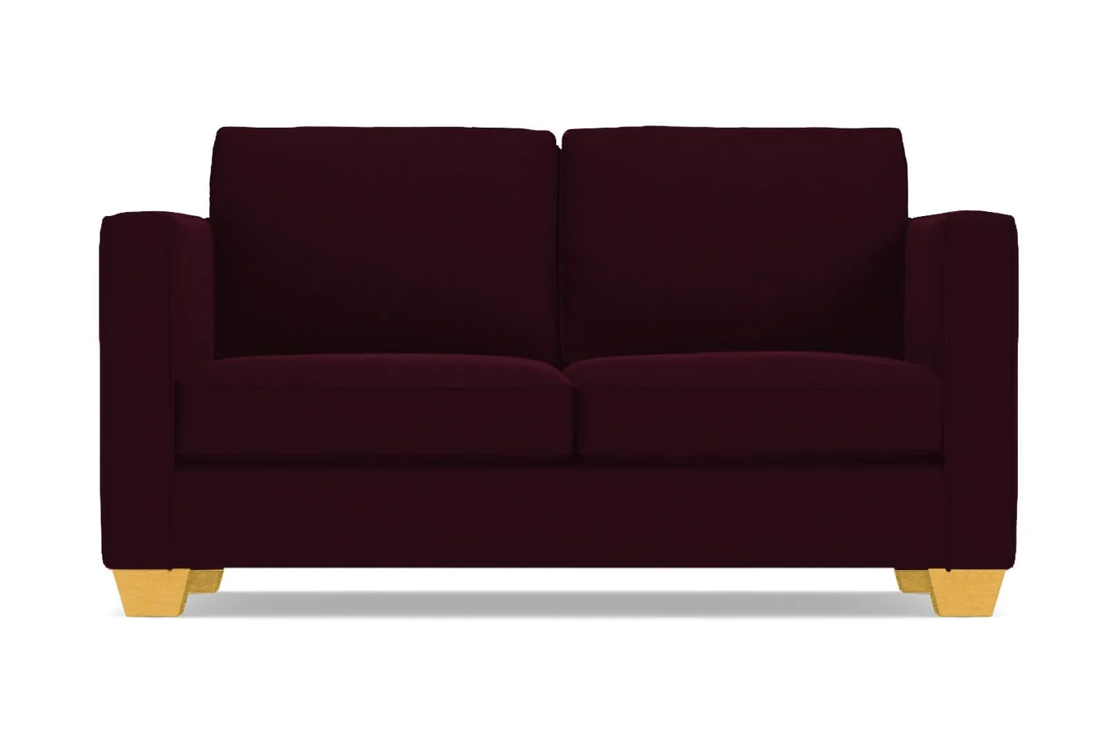 Catalina Apartment Size Sleeper Sofa Bed :: Leg Finish: Natural / Sleeper Option: Memory Foam Mattress