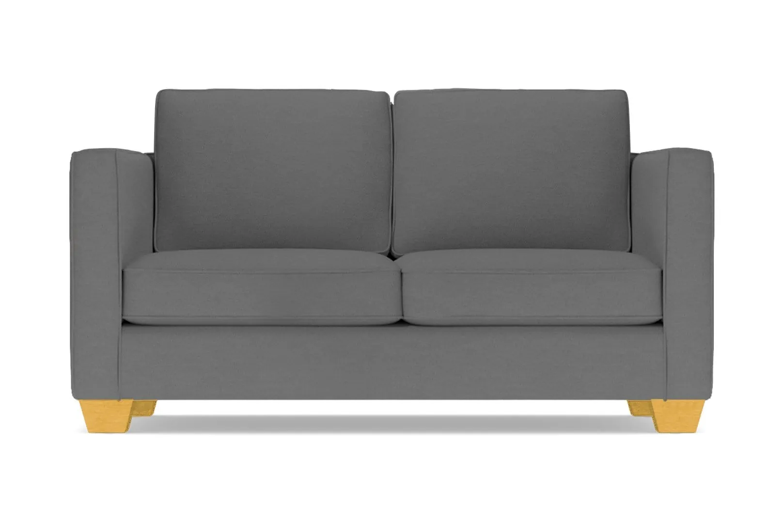 Catalina Apartment Size Sleeper Sofa Bed :: Leg Finish: Natural / Sleeper Option: Memory Foam Mattress