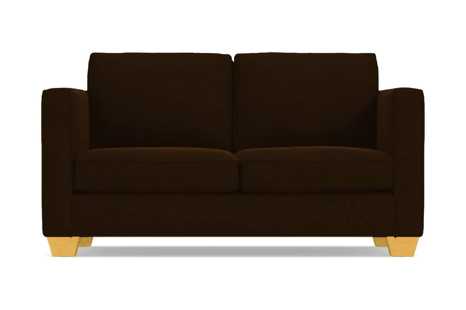 Catalina Apartment Size Sleeper Sofa Bed :: Leg Finish: Natural / Sleeper Option: Memory Foam Mattress