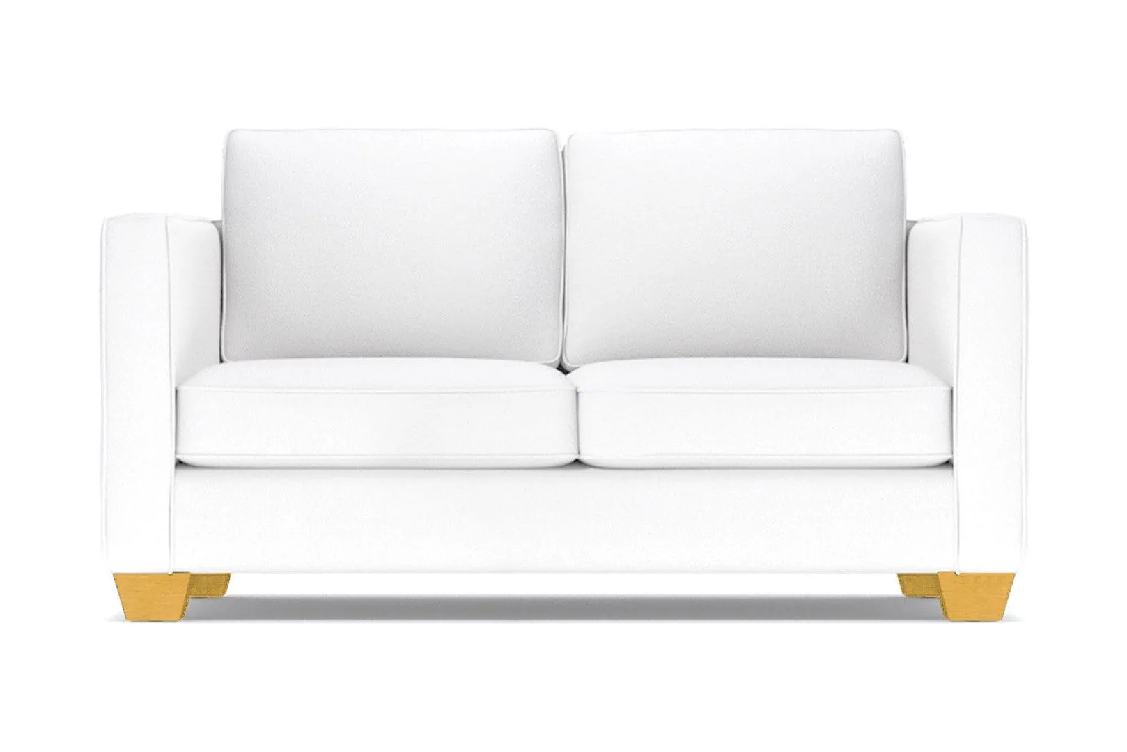 Catalina Apartment Size Sleeper Sofa Bed :: Leg Finish: Natural / Sleeper Option: Memory Foam Mattress