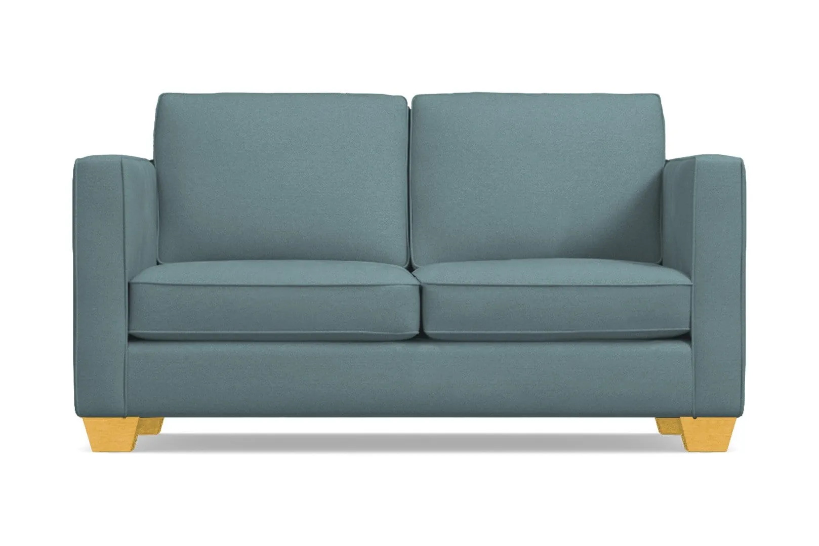 Catalina Apartment Size Sleeper Sofa Bed :: Leg Finish: Natural / Sleeper Option: Memory Foam Mattress