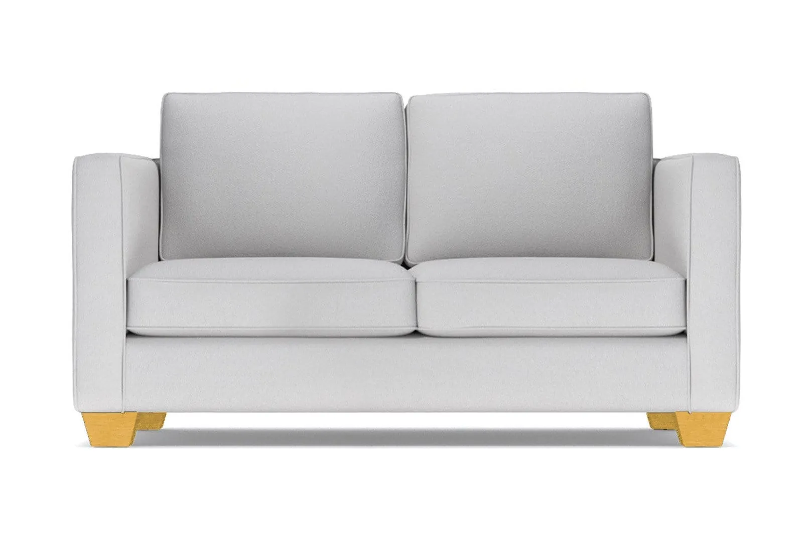 Catalina Apartment Size Sleeper Sofa Bed :: Leg Finish: Natural / Sleeper Option: Memory Foam Mattress