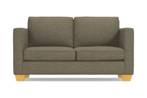 Catalina Apartment Size Sleeper Sofa Bed :: Leg Finish: Natural / Sleeper Option: Memory Foam Mattress