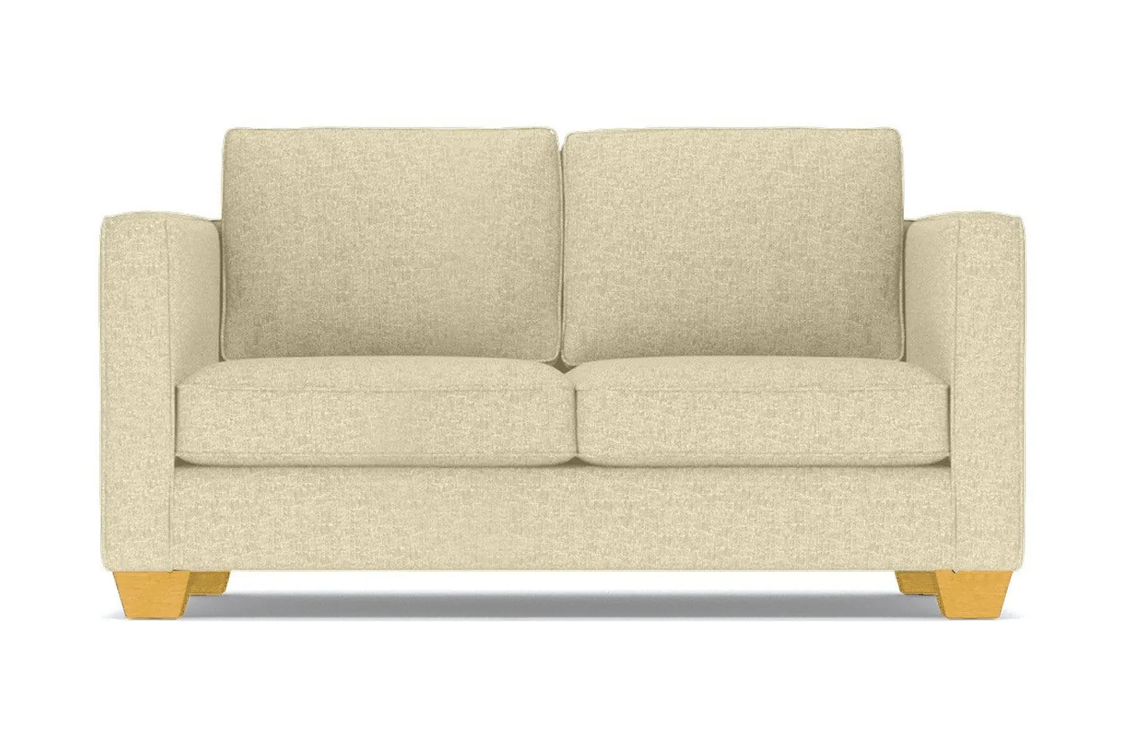 Catalina Apartment Size Sleeper Sofa Bed :: Leg Finish: Natural / Sleeper Option: Memory Foam Mattress