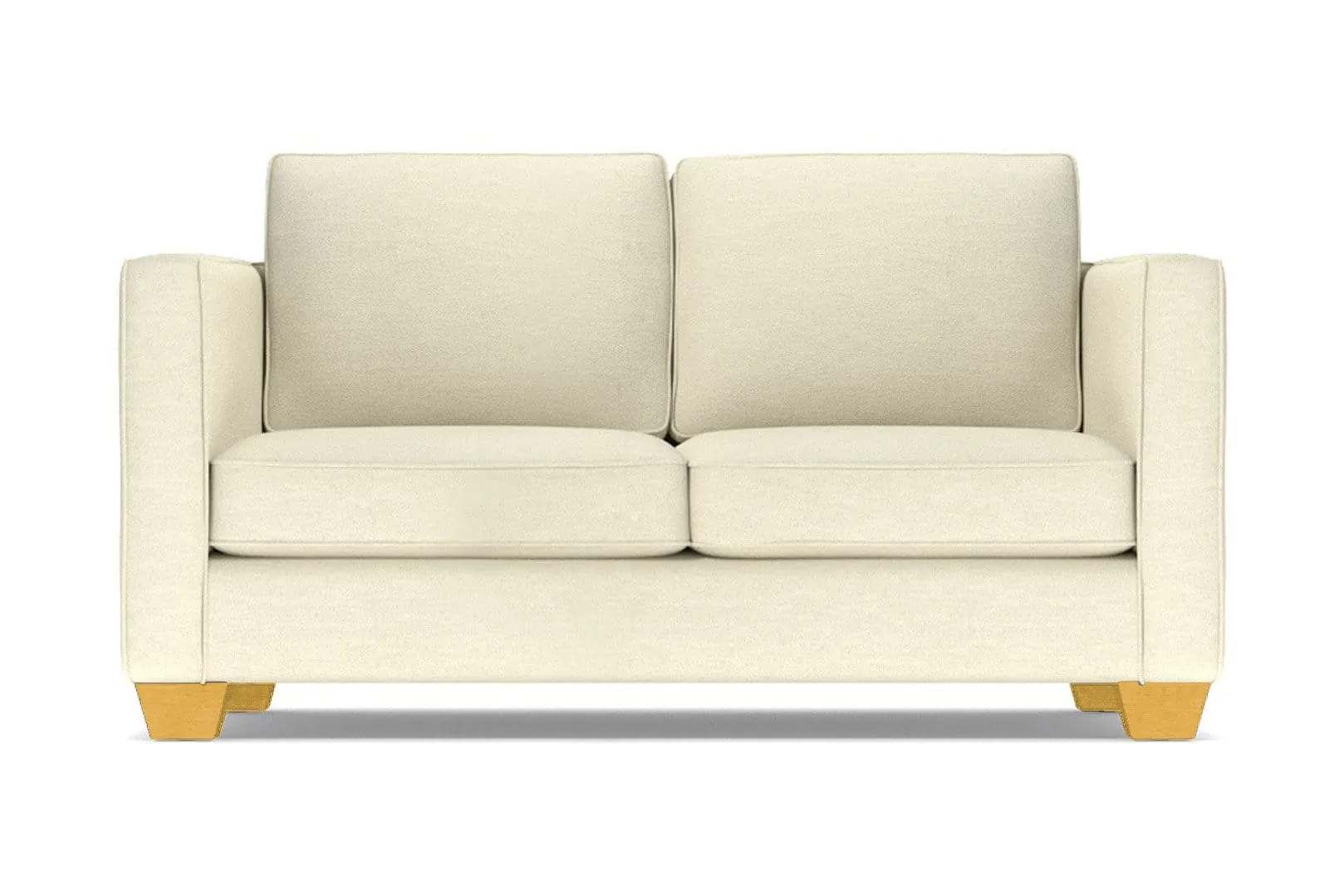 Catalina Apartment Size Sleeper Sofa Bed :: Leg Finish: Natural / Sleeper Option: Memory Foam Mattress