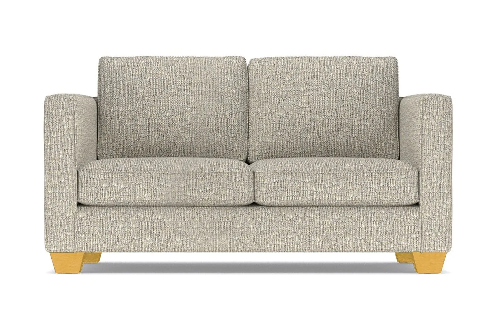 Catalina Apartment Size Sleeper Sofa Bed :: Leg Finish: Natural / Sleeper Option: Memory Foam Mattress