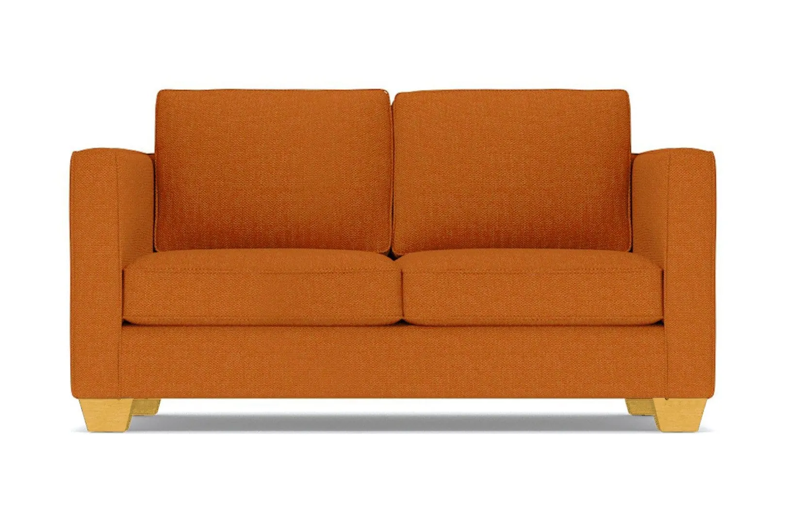 Catalina Apartment Size Sleeper Sofa Bed :: Leg Finish: Natural / Sleeper Option: Memory Foam Mattress