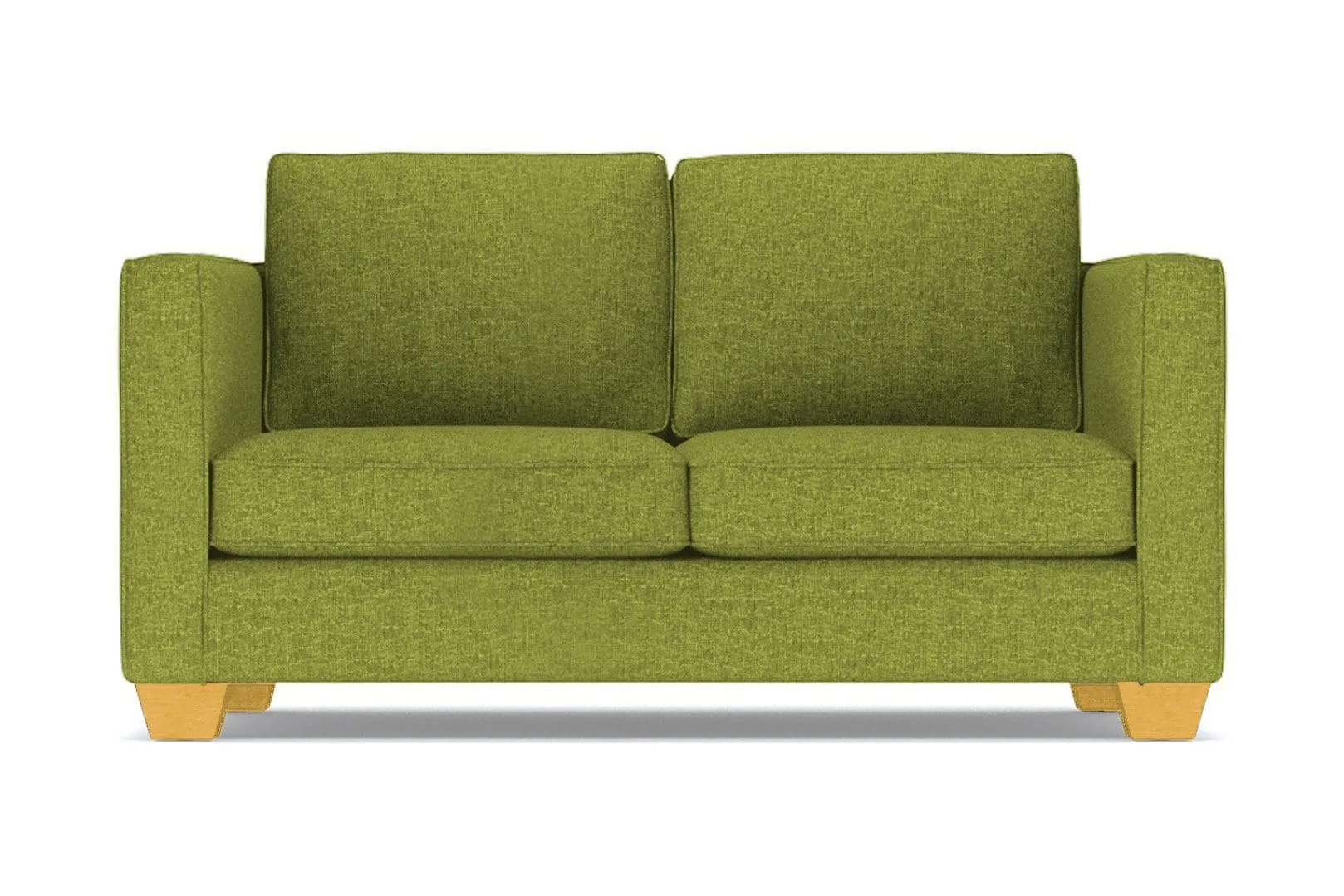 Catalina Apartment Size Sleeper Sofa Bed :: Leg Finish: Natural / Sleeper Option: Memory Foam Mattress