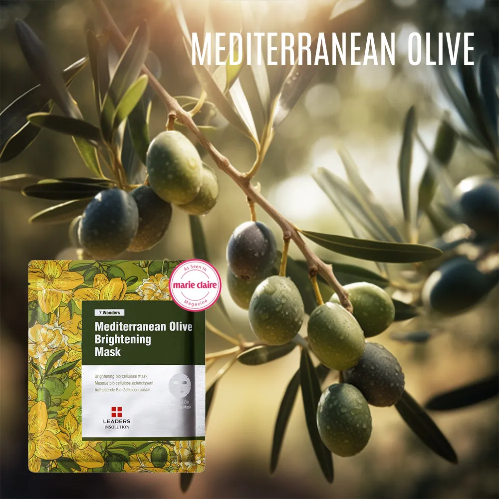 [Clearance Sale] 7 Wonders Mediterranean Olive Brightening Mask - DEC 2, 2024