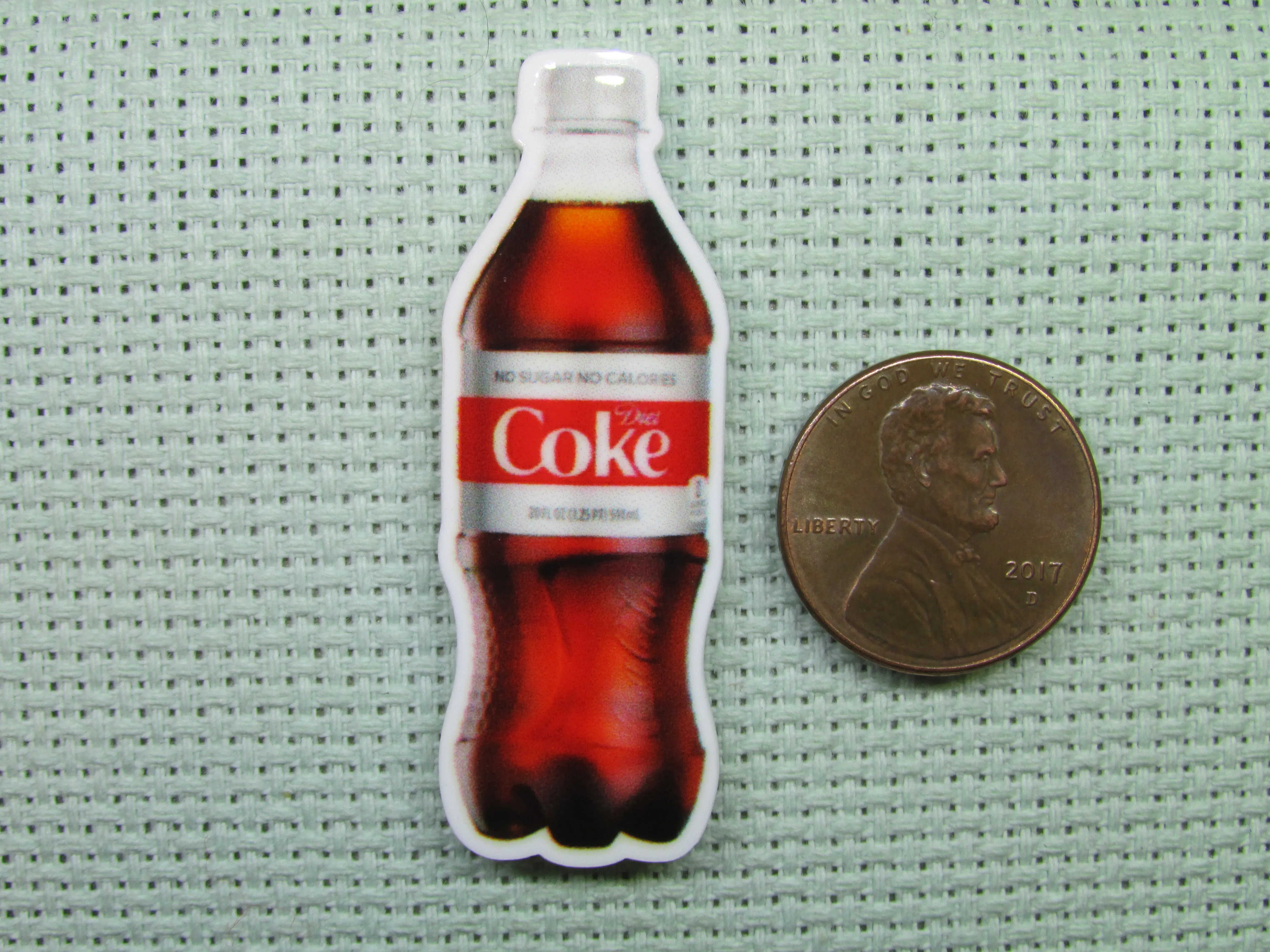 Coke Bottle Needle Minder, Cover Minder, Magnet