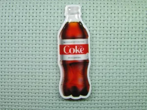 Coke Bottle Needle Minder, Cover Minder, Magnet