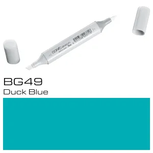 Copic Sketch Marker Bg49 Duck Blue