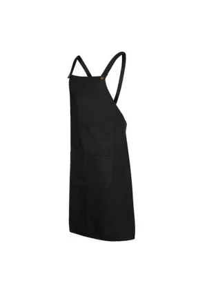 Cross Back Canvas Apron