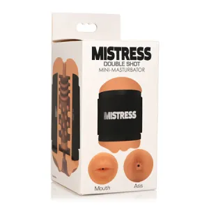 Curve Novelties Mistress Mini Double Stroker Ass & Mouth - Medium