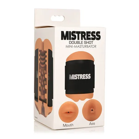 Curve Novelties Mistress Mini Double Stroker Ass & Mouth - Medium