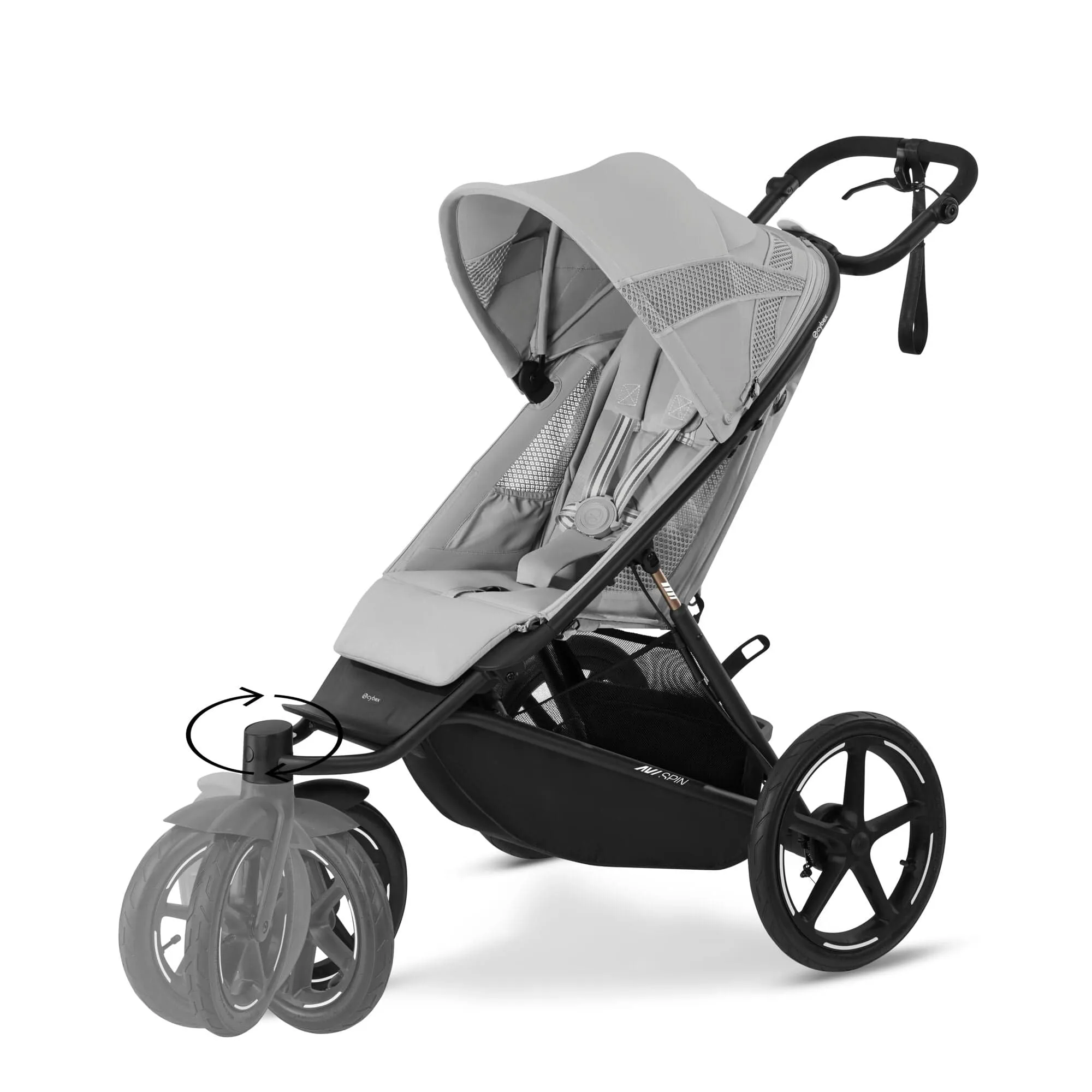 Cybex Avi Spin Essential Kit - Fog Grey