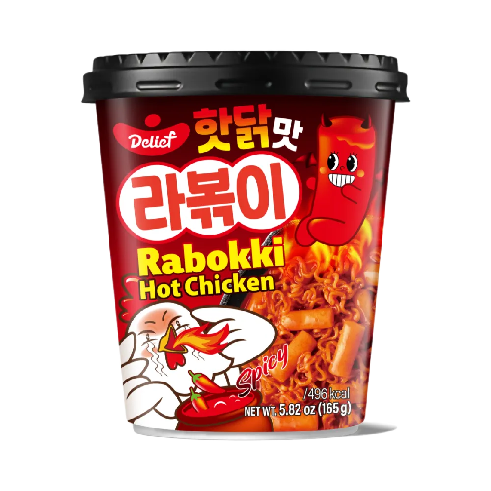 DELIEF Hot Chicken Rabokki 165g