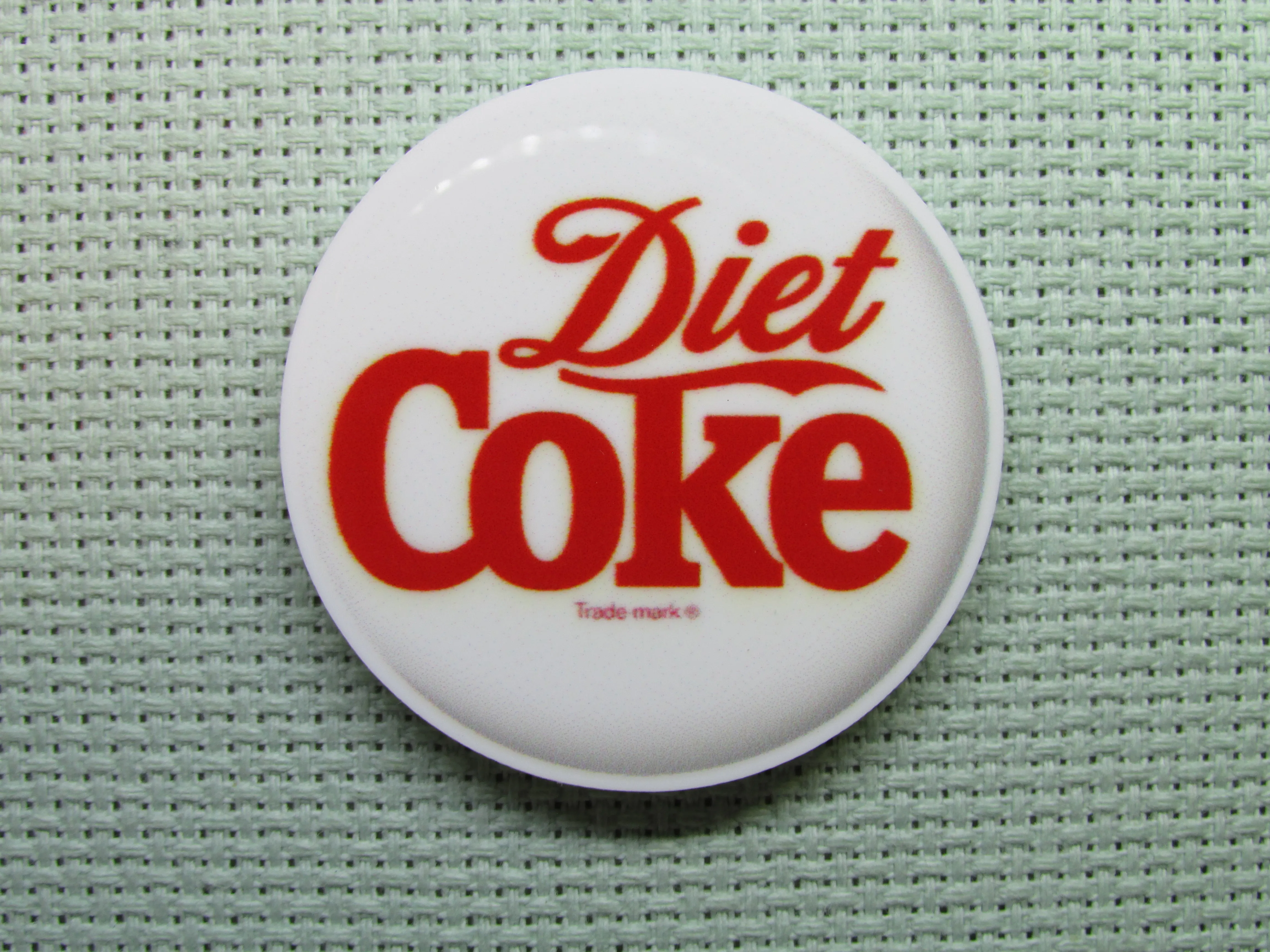 Diet Coke Needle Minder, Cover Minder, Magnet