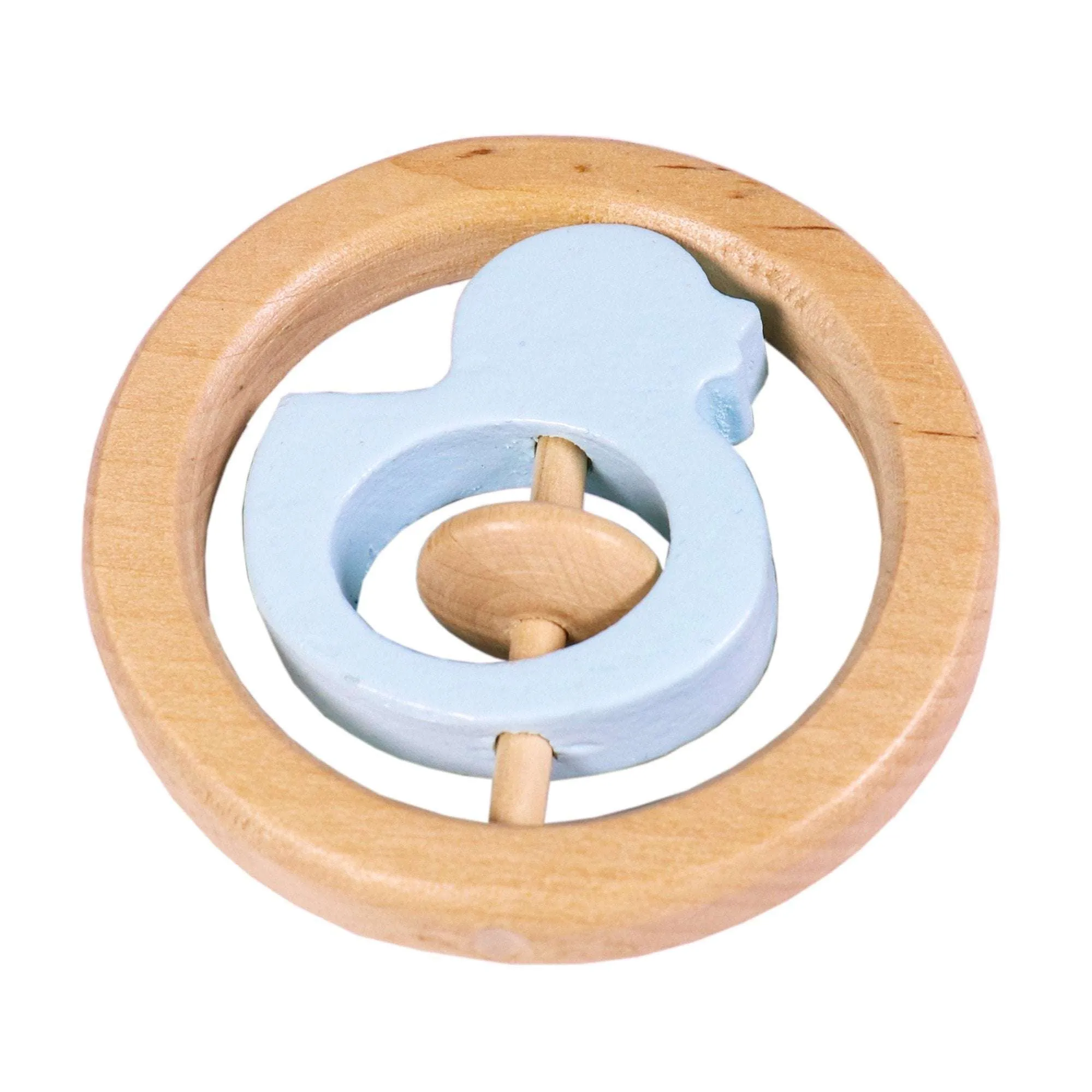 Duck hand rattle