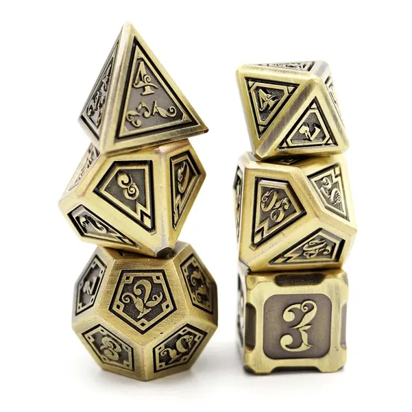 Foam Brain Metal Dice