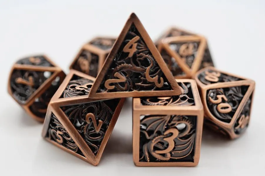 Foam Brain Metal Dice