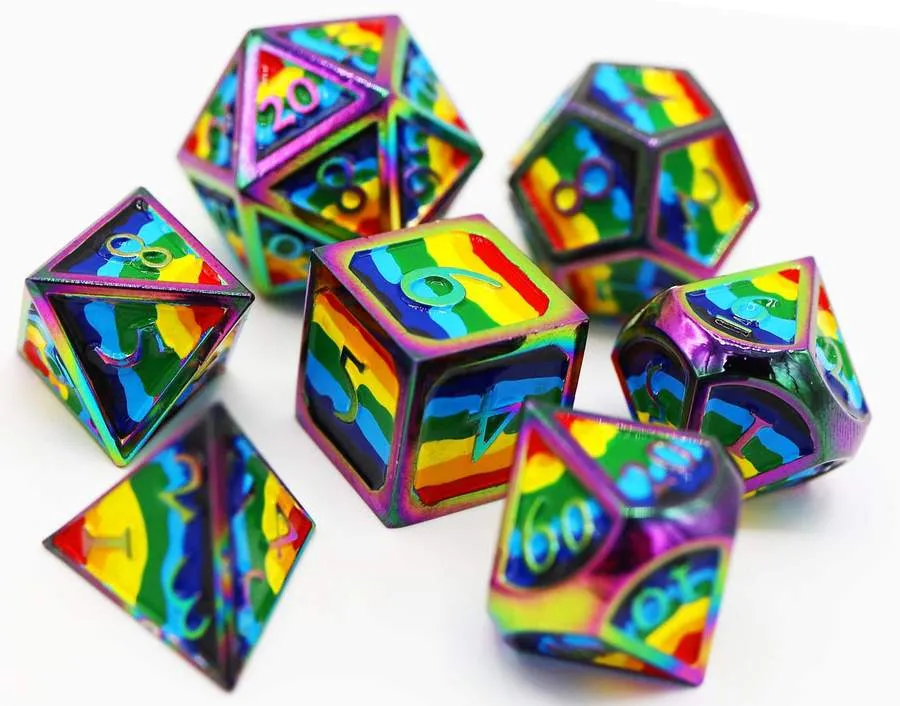 Foam Brain Metal Dice