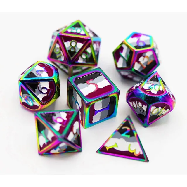 Foam Brain Metal Dice